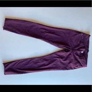 Express purple Stella legging size 6